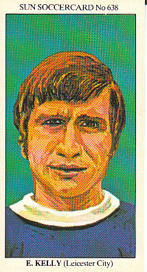 Eddie Kelly Leicester City 1978/79 the SUN Soccercards #638
